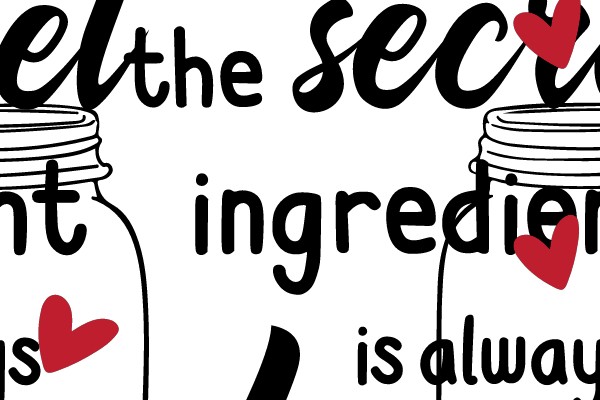 The Secret Ingredient to Love