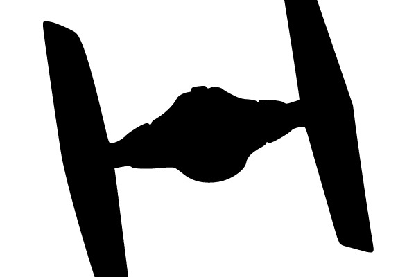 Star Wars TIE Fighter Silhouette