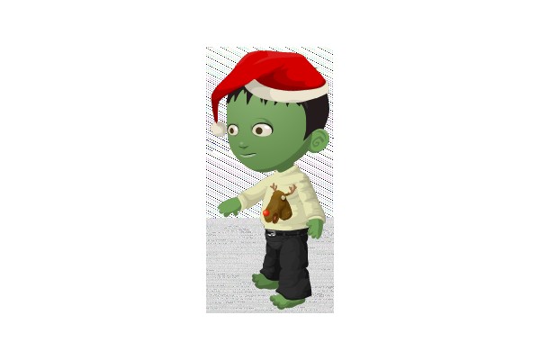 Naughty or Nice: A Festive Little Monster's Tale