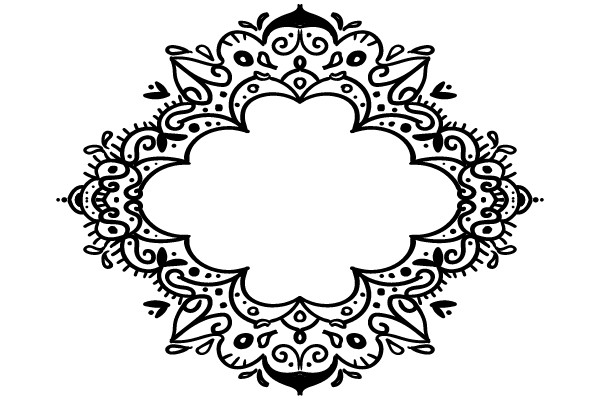 Ornate Vintage Flourish Frame