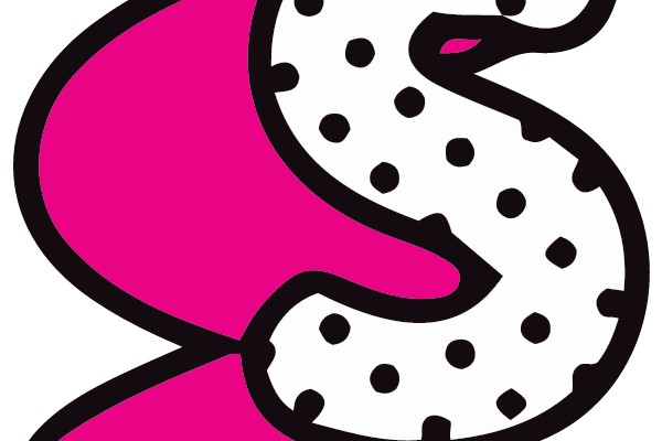 Bold Polka Dot 'S' Logo