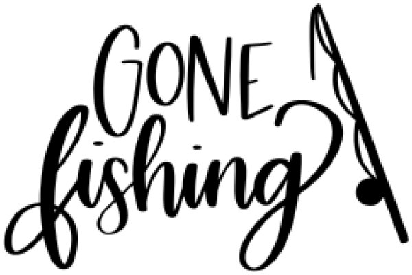 Gone Fishing: A Playful Sign for a Fishing Trip