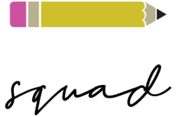 A Graphic Representation of a Pencil and the Word 'Squad' in a Stylized Font