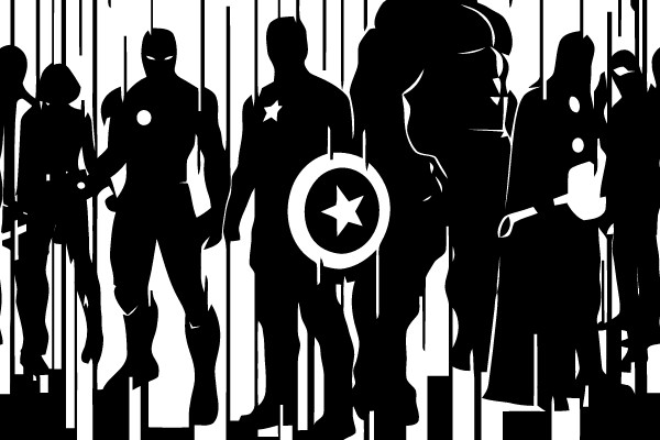 Heroic Assembly: A Dynamic Silhouette