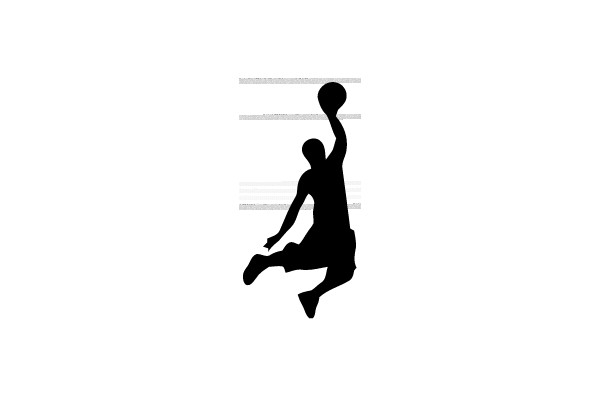 Basketball Player in Action
