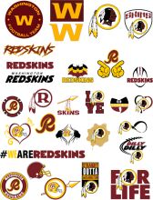 A Collection of Washington Football Team Logos and Symbols