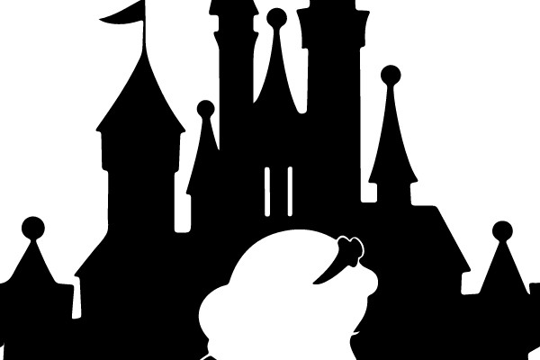 Enchanted Silhouette: A Fairy Tale Castle's Guardian