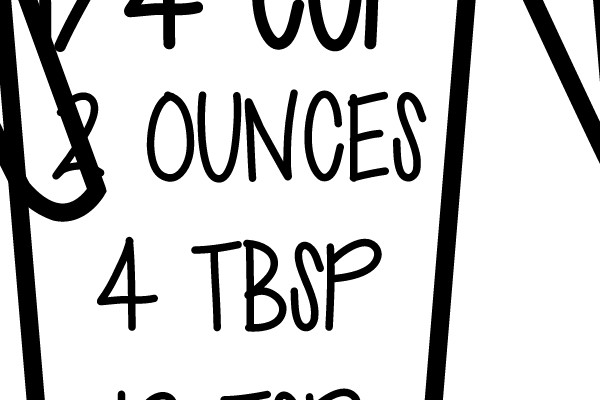 Measuring Cup Conversion Chart
