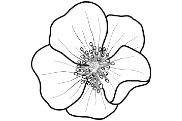 Stylized Flower Illustration