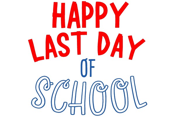 HAPPY LAST DAY OF SCHOOL