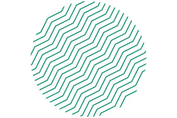 Stylized Abstract Pattern with Curved Lines and Wavy Design