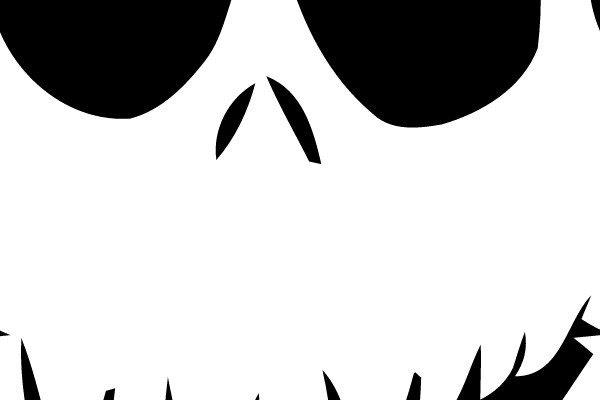 Spooky Pumpkin Face