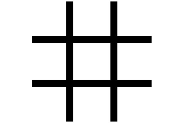 Simplistic Black Cross Symbol