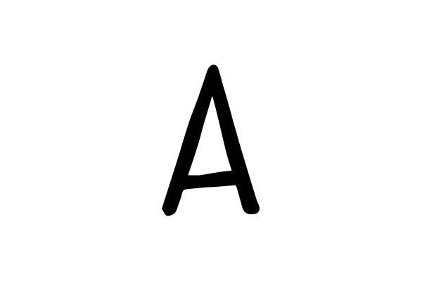 Capital Letter A