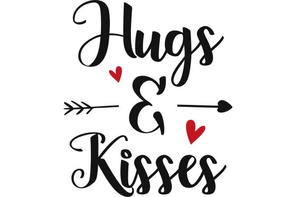 Hugs and Kisses: A Graphic Design for Valentine's Day