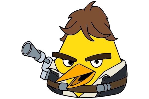 Angry Bird as Han Solo