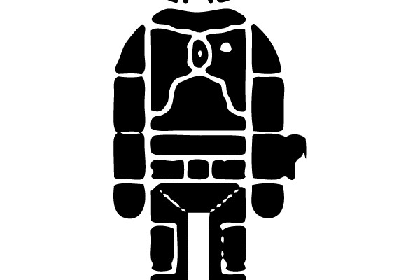 Boba Fett silhouette.