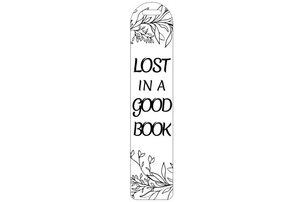 Lost in a Good Book: A Visual Metaphor