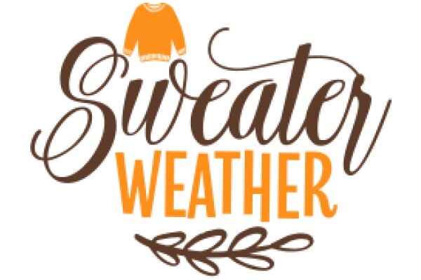 Sweater Weather: A Cozy Autumn Logo