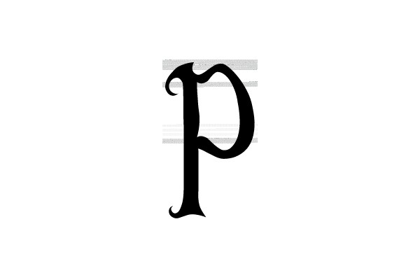 Gothic Letter P
