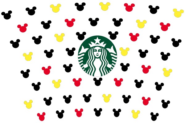 Starbucks and Mickey Mouse: A Blend of Iconic Symbols