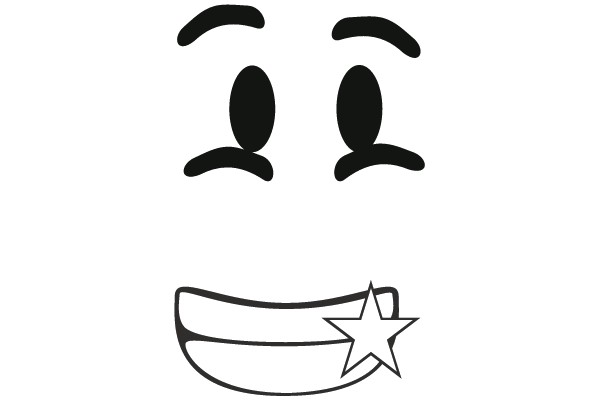 A Sad Face Drawing