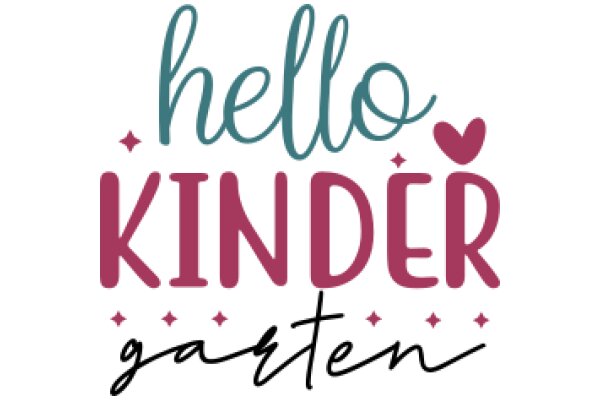 Welcome to Kindergarten: A Place for Learning and Fun!