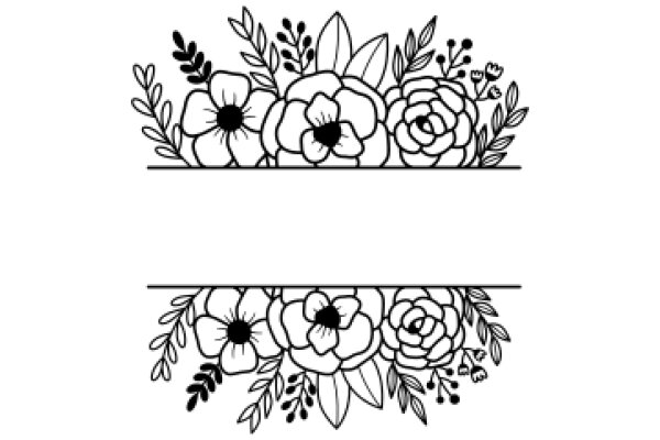 Elegant Floral Border Design