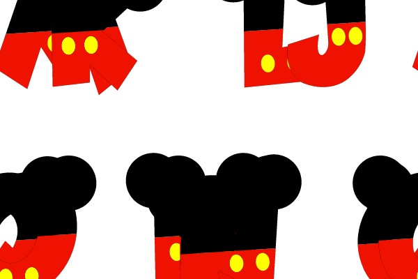 Mickey Mouse Alphabet