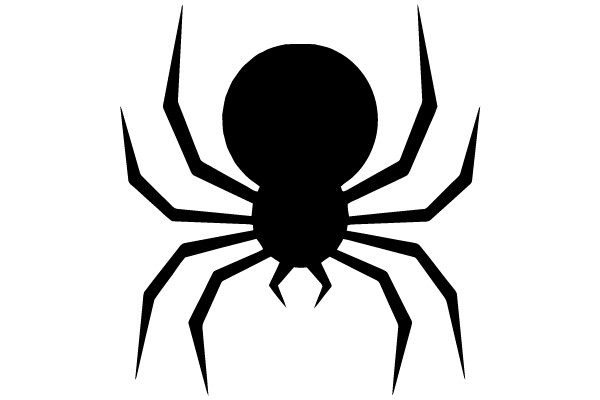 Black Spider Silhouette