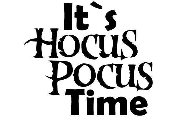 It's Hocus Pocus Time