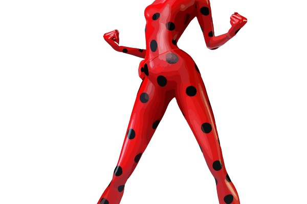 Vibrant Vigilante: The Ladybug in Action