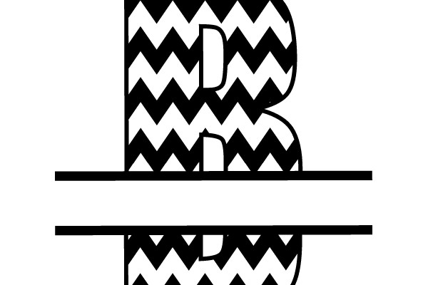 Chevron Letter B
