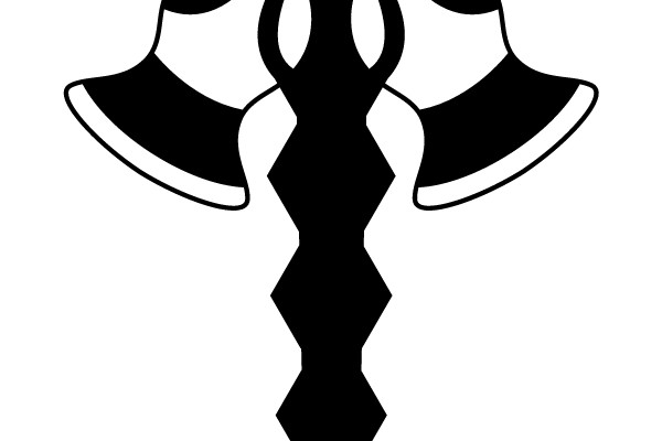 Stylized Number 4 with Bow and Flower Decorations