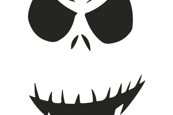 Halloween Jack-O-Lantern Face