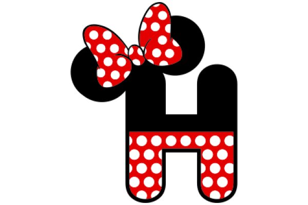 Stylish Minimalist Logo: A Chic Combination of Polka Dots and Bow Tie Designs