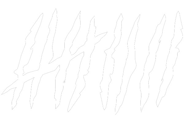 Pattern of Abstract White Lines on Black Background