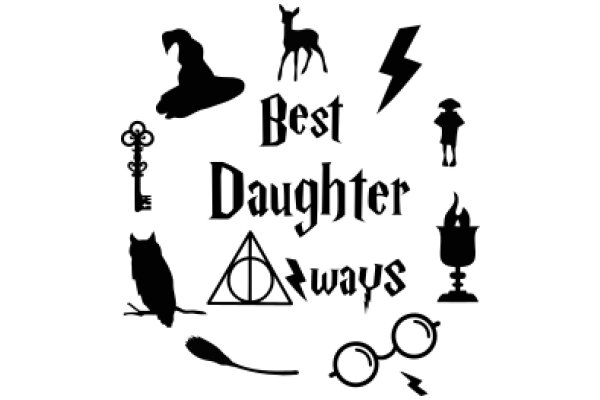 Best Daughter Always: A Collection of Symbols and Affirmations
