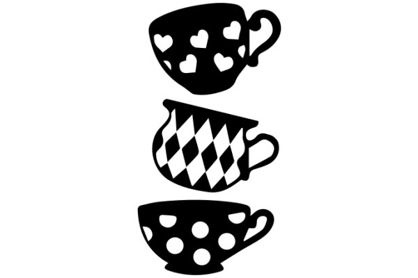A Trio of Coffee Cups