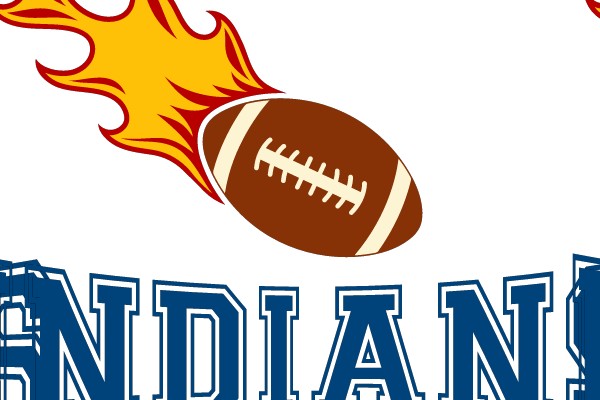 INDIANS Football Logo