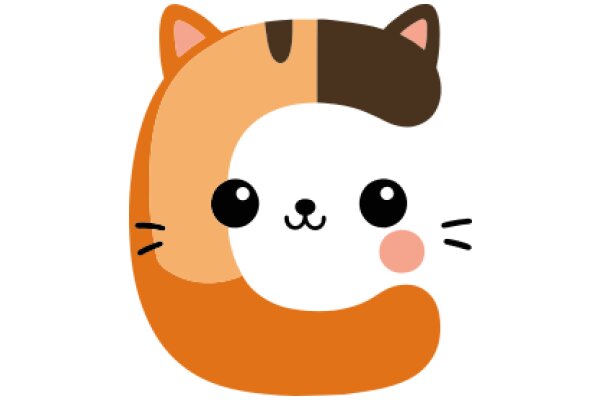 A Whimsical Blend of Feline and Canine Features in a Stylized Character