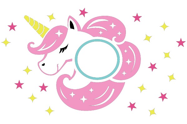 Magical Unicorn Starry Sky