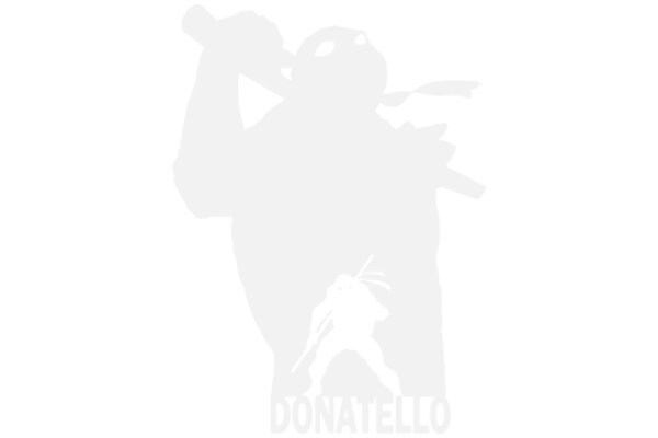 The Silhouette of Donatello: A Tribute to the Iconic Teenage Mutant Ninja Turtles Character