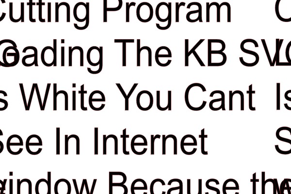 White SVG Loading Issue