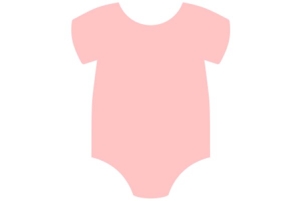 Simplistic Pink Baby Onesie