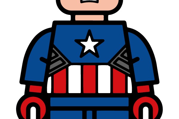 Lego Captain America