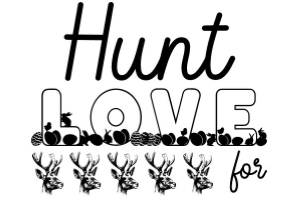 Hunt Love for: A Collection of Deer and Antlers