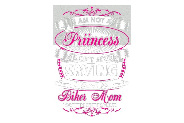 Biker Mom Statement Poster