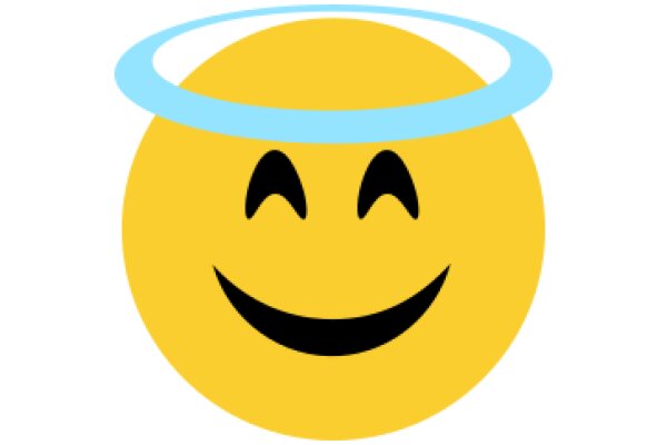 Emotional AI: A Smiling Yellow Circle with a Blue Halo