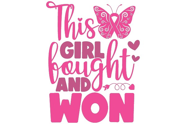 Celebrating Girl Power and Breast Cancer Awareness with a Pink Butterfly